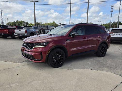 Passion Red 2023 Kia Sorento SX