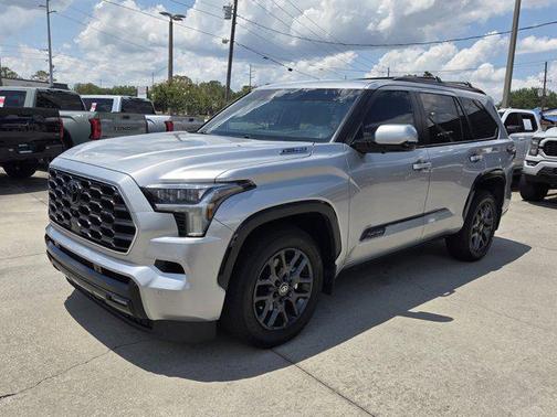Celestial Silver Metallic 2025 Toyota Sequoia Platinum