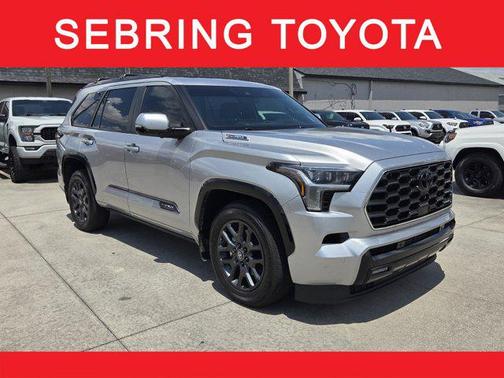 Celestial Silver Metallic 2025 Toyota Sequoia Platinum