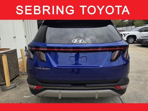 Intense Blue 2022 Hyundai TUCSON Limited