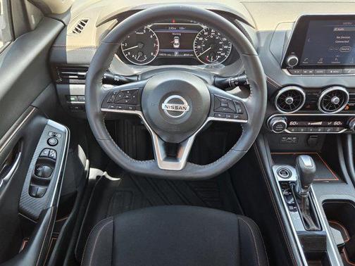 Monarch Orange/Super Black 2021 Nissan Sentra SR