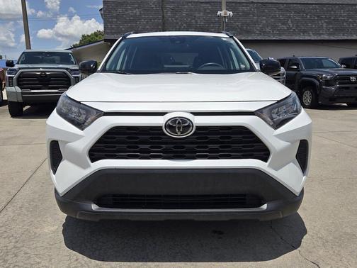 Super White 2021 Toyota RAV4 LE