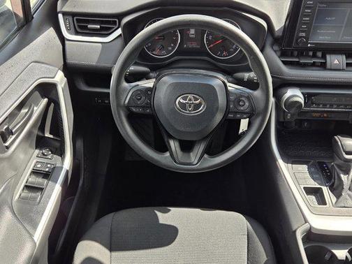 Super White 2021 Toyota RAV4 LE