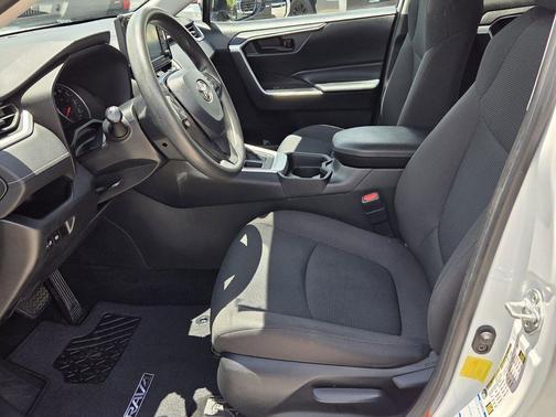 Super White 2021 Toyota RAV4 LE