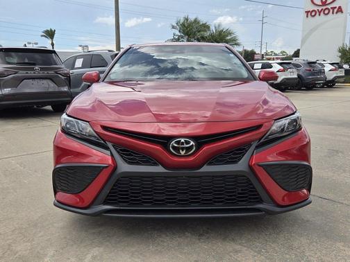 Supersonic Red 2023 Toyota Camry SE