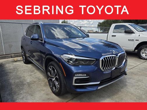 Phytonic Blue Metallic 2021 BMW X5 sDrive40i