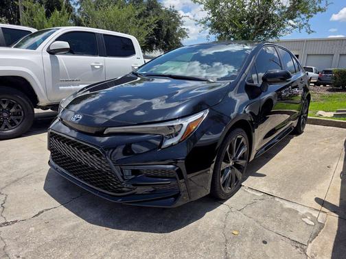Midnight Black Metallic 2024 Toyota Corolla SE