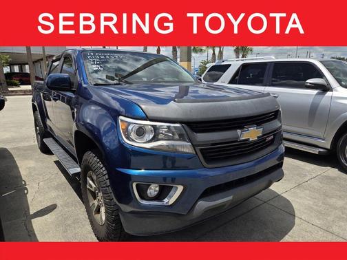 Pacific Blue Metallic 2019 Chevrolet Colorado Z71
