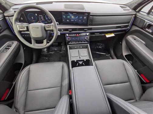 Serenity White 2026 Hyundai SANTA FE HEV Calligraphy