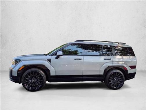 Shimmering Silver 2026 Hyundai SANTA FE Calligraphy