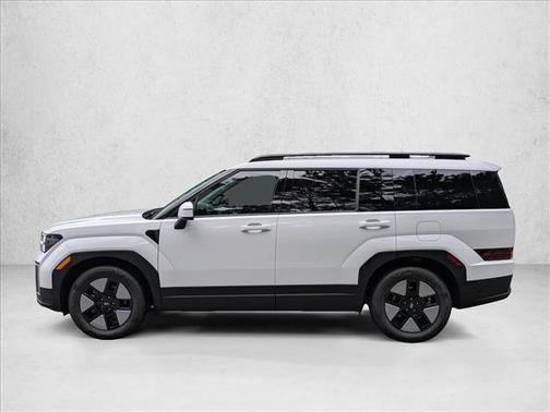 Serenity White 2026 Hyundai SANTA FE HEV SEL FWD
