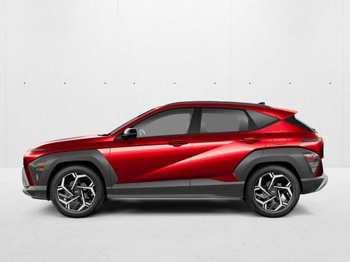Ultimate Red Metallic 2026 Hyundai KONA SEL Premium