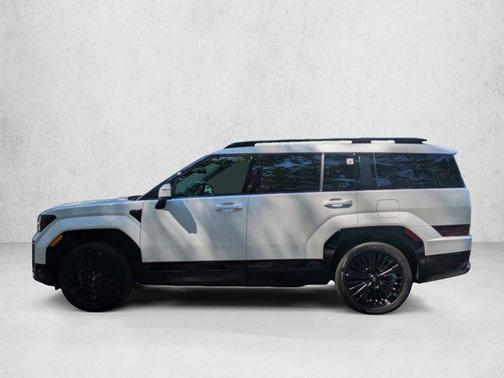 Serenity White 2026 Hyundai SANTA FE HEV Calligraphy
