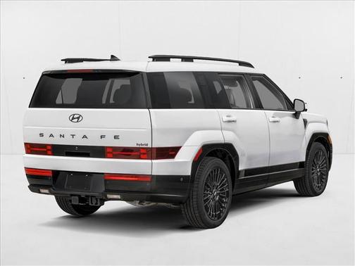Serenity White 2026 Hyundai SANTA FE HEV Calligraphy