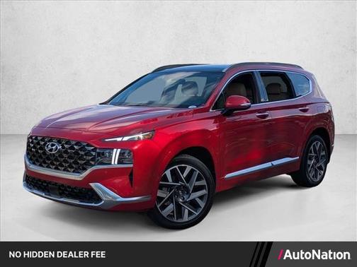Calypso Red 2023 Hyundai SANTA FE Calligraphy
