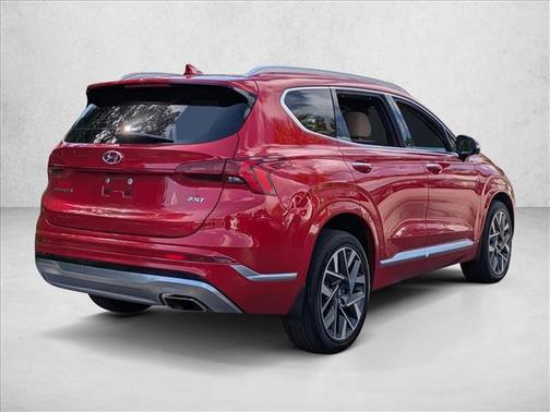 Calypso Red 2023 Hyundai SANTA FE Calligraphy
