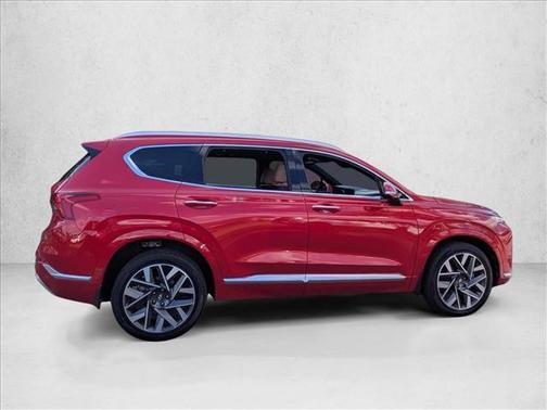 Calypso Red 2023 Hyundai SANTA FE Calligraphy