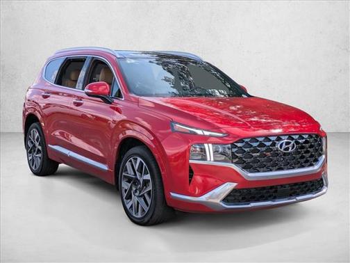 Calypso Red 2023 Hyundai SANTA FE Calligraphy