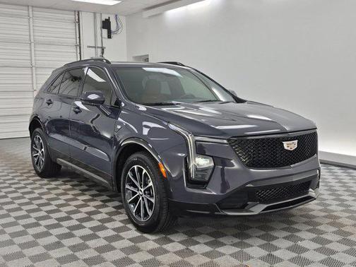 Midnight Sky Metallic 2024 Cadillac XT4 Sport