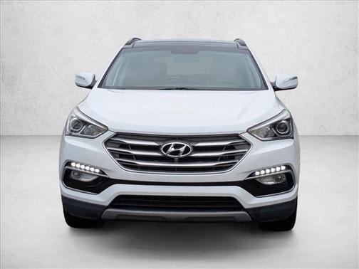 Pearl White 2018 Hyundai Santa Fe Sport 2.4L
