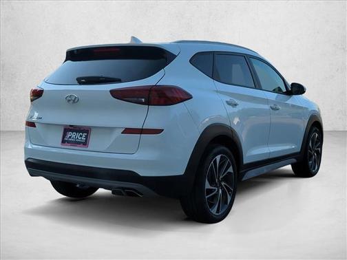 Dazzling White 2019 Hyundai TUCSON Sport
