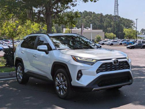 Wind Chill Pearl 2023 Toyota RAV4 Limited