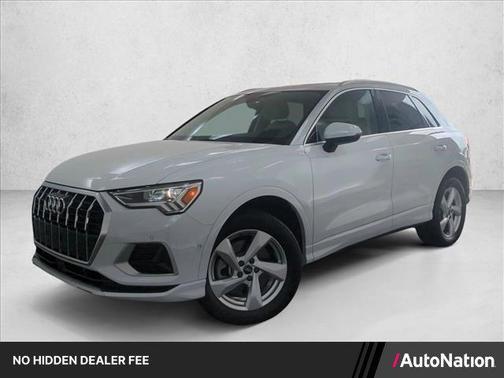 Glacier White Metallic 2021 Audi Q3 40 Premium Plus
