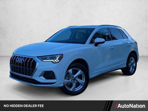 Glacier White Metallic 2021 Audi Q3 40 Premium Plus