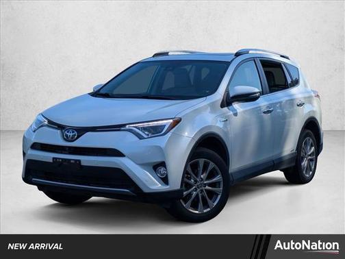 Blizzard Pearl 2016 Toyota RAV4 Hybrid Limited