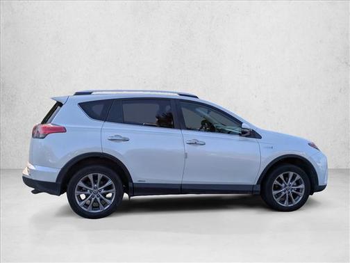Blizzard Pearl 2016 Toyota RAV4 Hybrid Limited