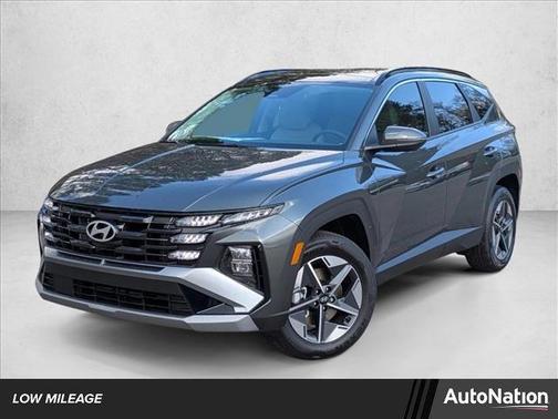 Amazon Gray 2025 Hyundai TUCSON Hybrid SEL Convenience