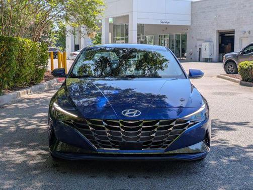 Intense Blue 2021 Hyundai ELANTRA SEL