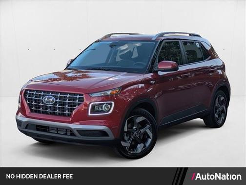 Ultimate Red 2025 Hyundai VENUE Limited
