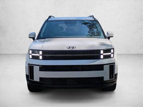 Serenity White 2026 Hyundai SANTA FE HEV Calligraphy