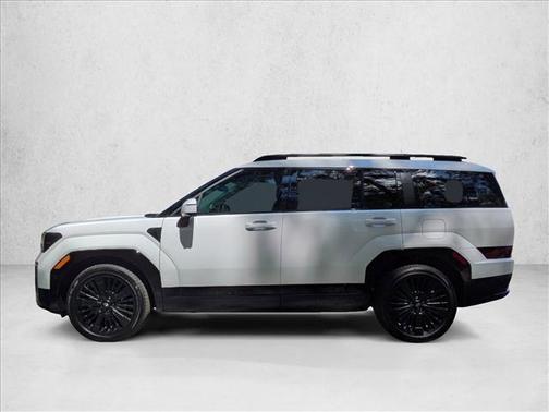 Serenity White 2026 Hyundai SANTA FE HEV Calligraphy