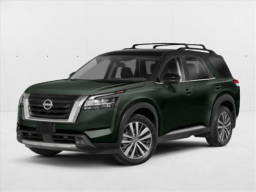 Obsidian Green Pearl 2024 Nissan Pathfinder Platinum FWD