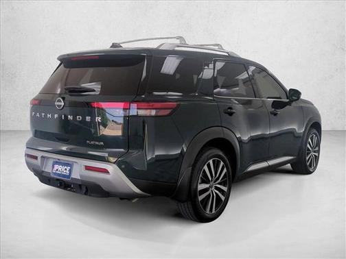 Obsidian Green Pearl 2024 Nissan Pathfinder Platinum FWD