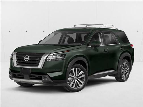 Obsidian Green Pearl 2024 Nissan Pathfinder Platinum FWD