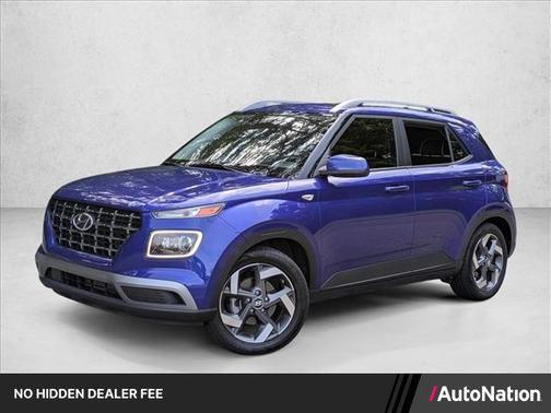 Intense Blue 2022 Hyundai VENUE Limited