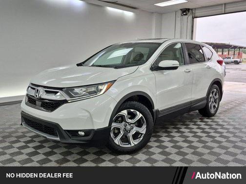 Platinum White Pearl 2019 Honda CR-V EX-L