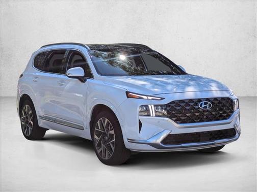 Serenity White Pearl 2023 Hyundai SANTA FE Calligraphy