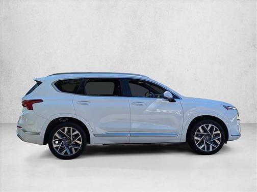 Serenity White Pearl 2023 Hyundai SANTA FE Calligraphy