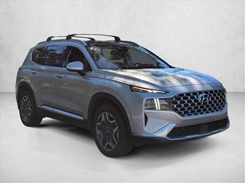 Shimmering Silver 2021 Hyundai SANTA FE Limited