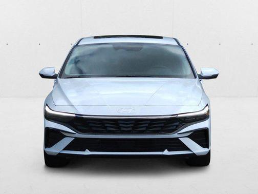 Serenity White 2025 Hyundai ELANTRA HEV Limited