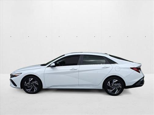 Serenity White 2025 Hyundai ELANTRA HEV Limited