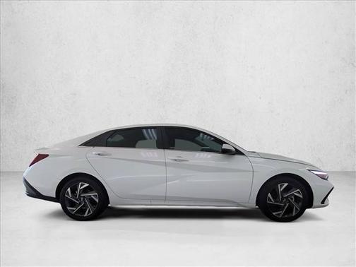 Serenity White 2025 Hyundai ELANTRA HEV Limited