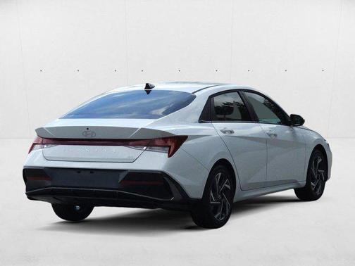 Serenity White 2025 Hyundai ELANTRA HEV Limited