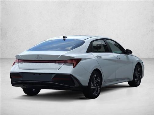 Serenity White 2025 Hyundai ELANTRA HEV Limited