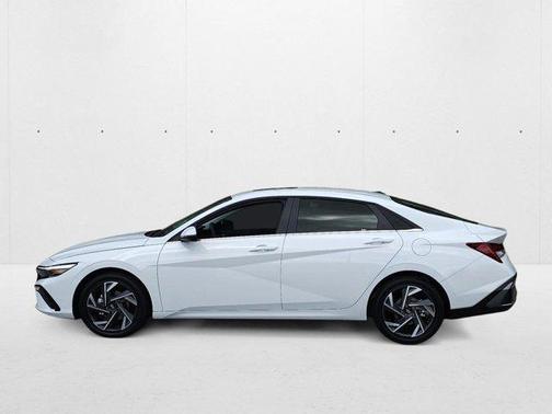 Serenity White 2025 Hyundai ELANTRA HEV Limited