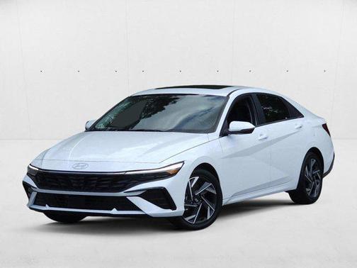 Serenity White 2025 Hyundai ELANTRA HEV Limited